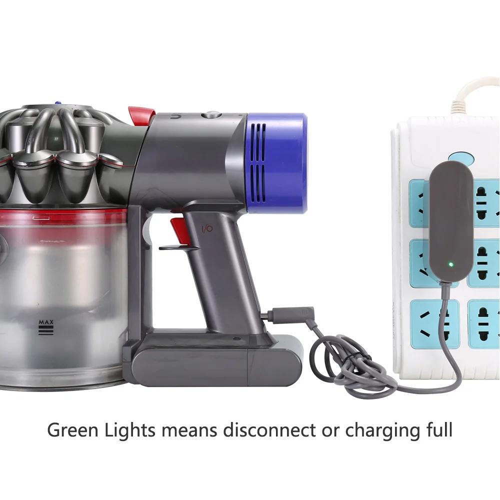 Chargeur d'aspirateur Dyson V6 V7 V8, adaptateur, pièces de rédivision, batterie lithium-ion, alimen