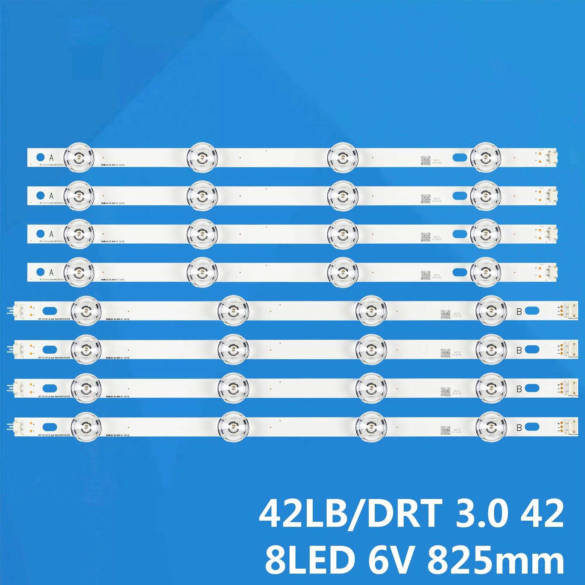 Bande de rétroéclairage LED pour drt 3.0 42 DIRECT AGF 78402101 NC420DUN-VUBP1 T420HVF07 42LB561U