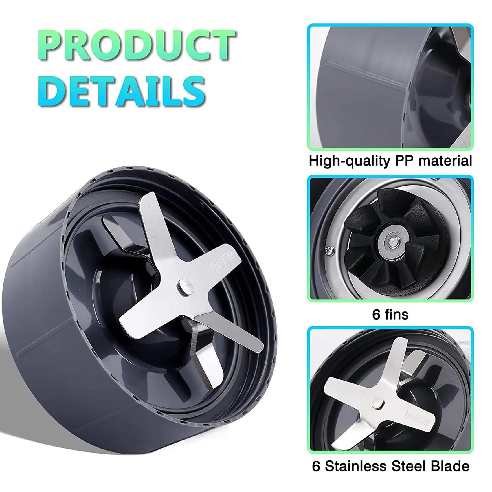 Pièces de rechange pour mélangeurs NutriBullet, 600W, 900W, lame flacon PRO, 32oz, énorme standardis