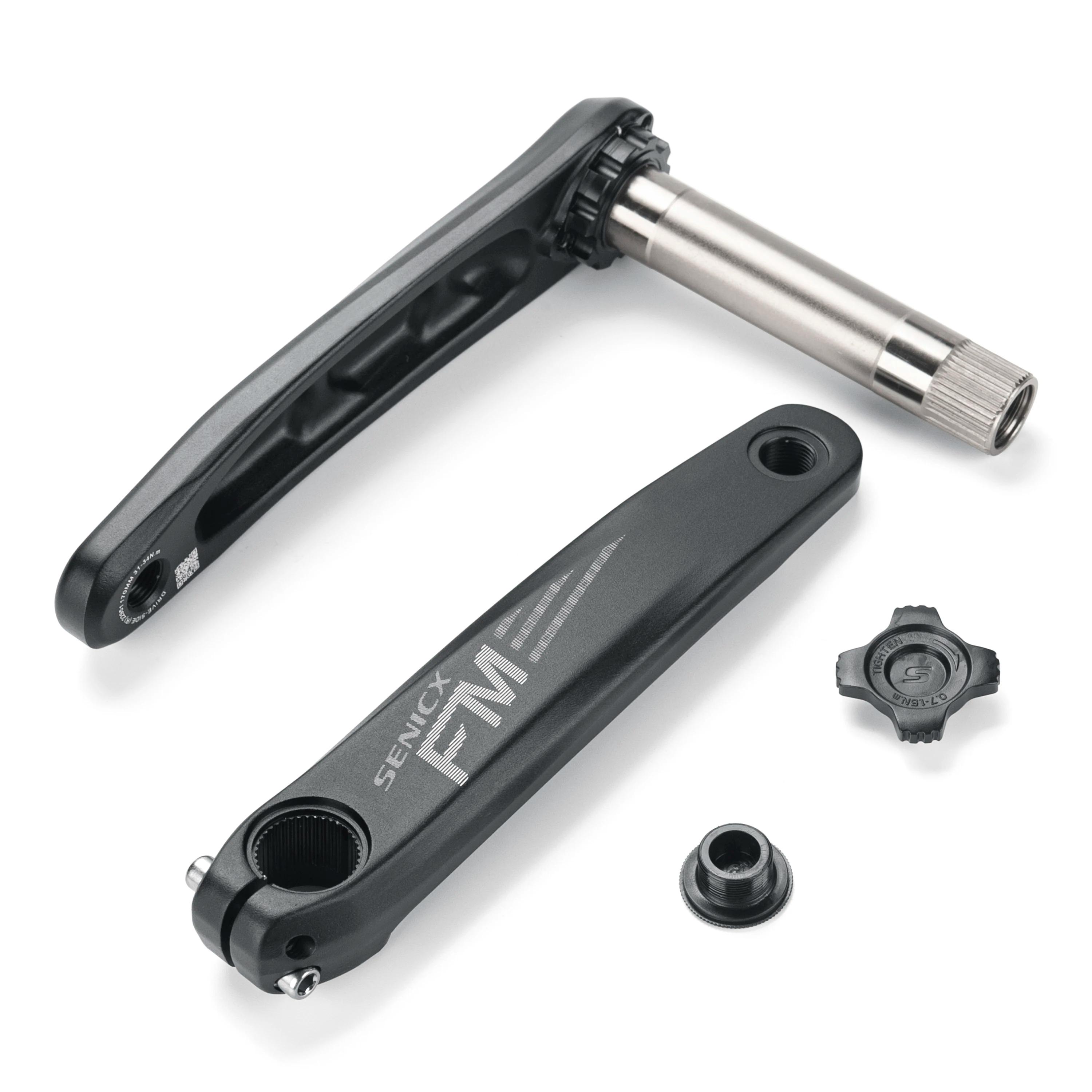 SENICX – manivelle de vtt en alliage d'aluminium à montage direct, trois clous, DUB, 29MM/ 24MM, FM2