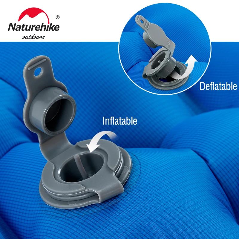 Naturehike – matelas de Camping ultraléger, Double matelas à Air, lit pliant d'extérieur, coussin de