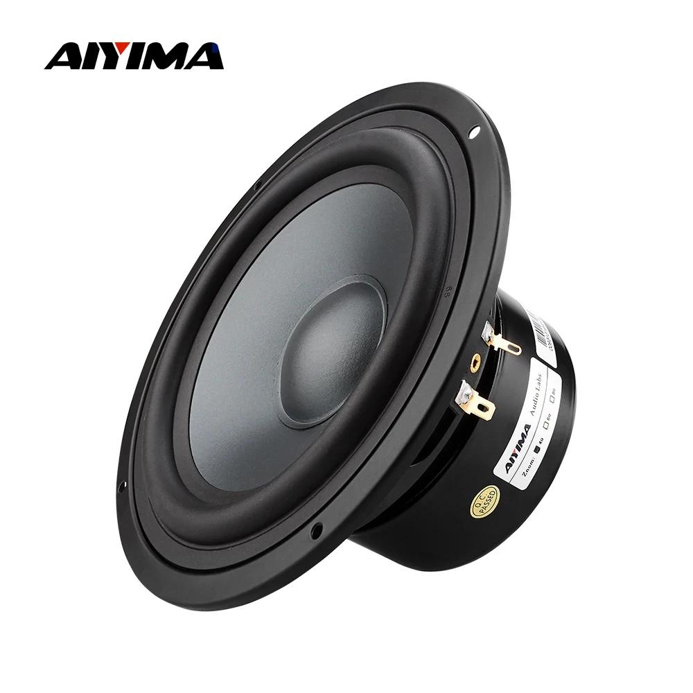 AIYIM 1 pièce Haut-parleur Woofer 6,5 pouces 4/8 Ohm 80W Unité de haut-parleur médium-grave pour Hom