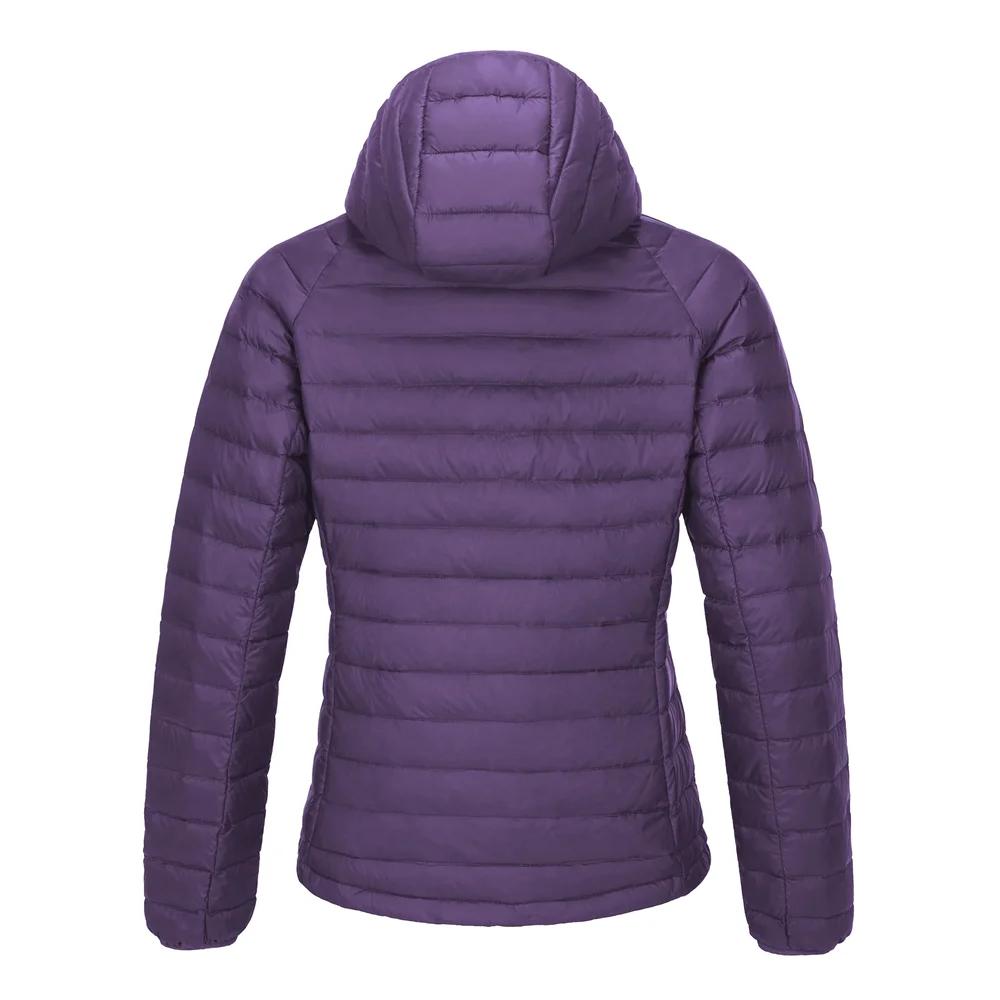 Doudoune capuche GOLDEN CAMEL femme légère chaude coupe-vent - Veste hiver courte combinable décontractée