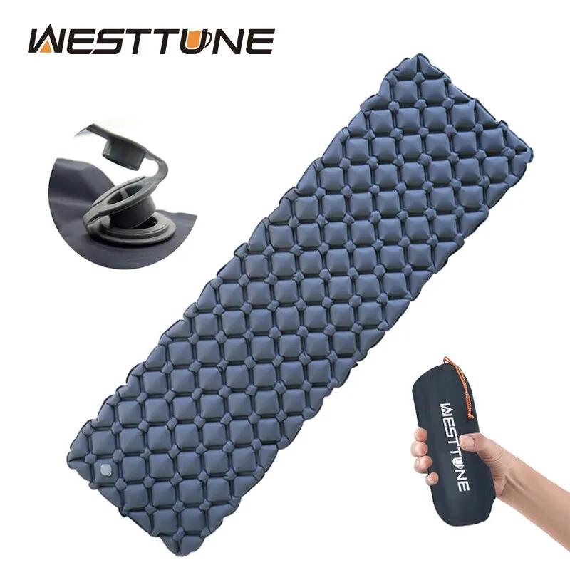 WESTTUNE – matelas de couchage gonflable ultraléger, coussin d'air Portable pour l'extérieur, tapis