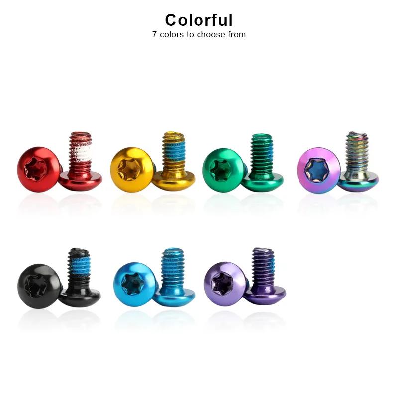 Boulons Torx pour Rotor de frein à disque T25 M5x9mm, 12 pièces, en acier inoxydable, vis de fixatio