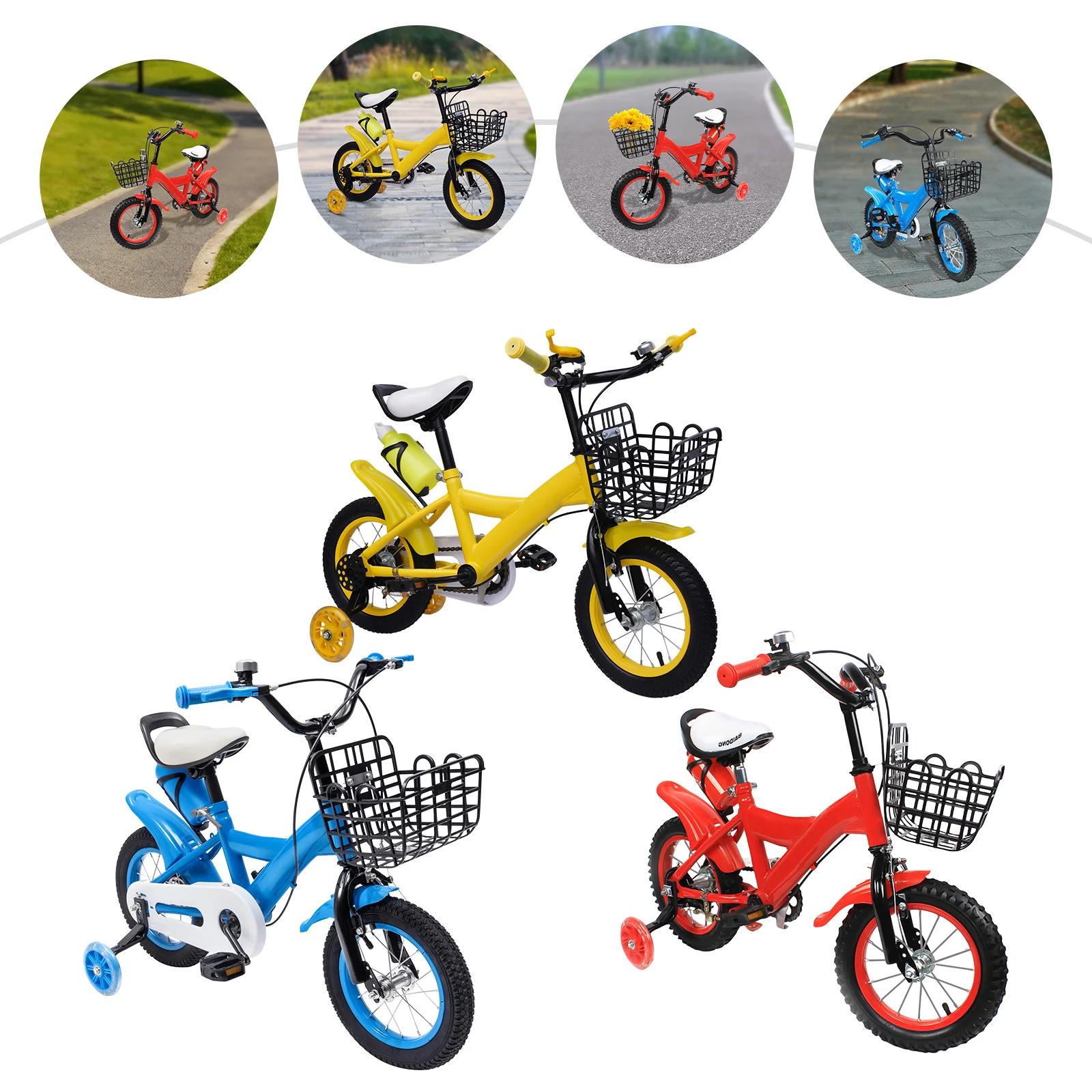 Vélo pour enfants garçons filles vélo pour tout-petits hauteur réglable vélo pour enfants avec panie