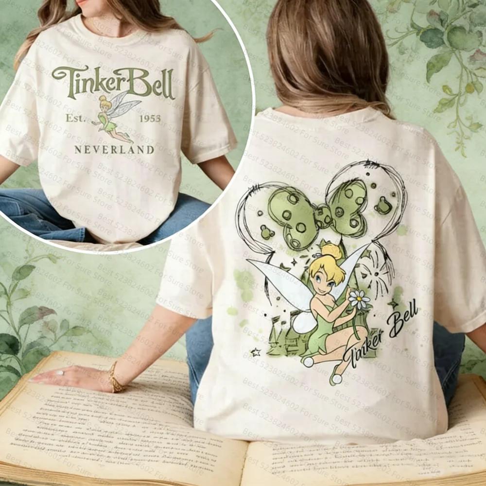 Chemise rétro Disney Tinker Bell Comfort Colors, t-shirt Tinkerbell 1953 Neverland Peter Pan, t-shir