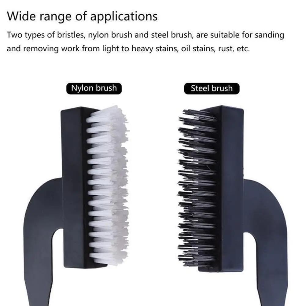 Brosse de nettoyage électrique universelle en fil de nylon pour scie alternative, pour le décapage d