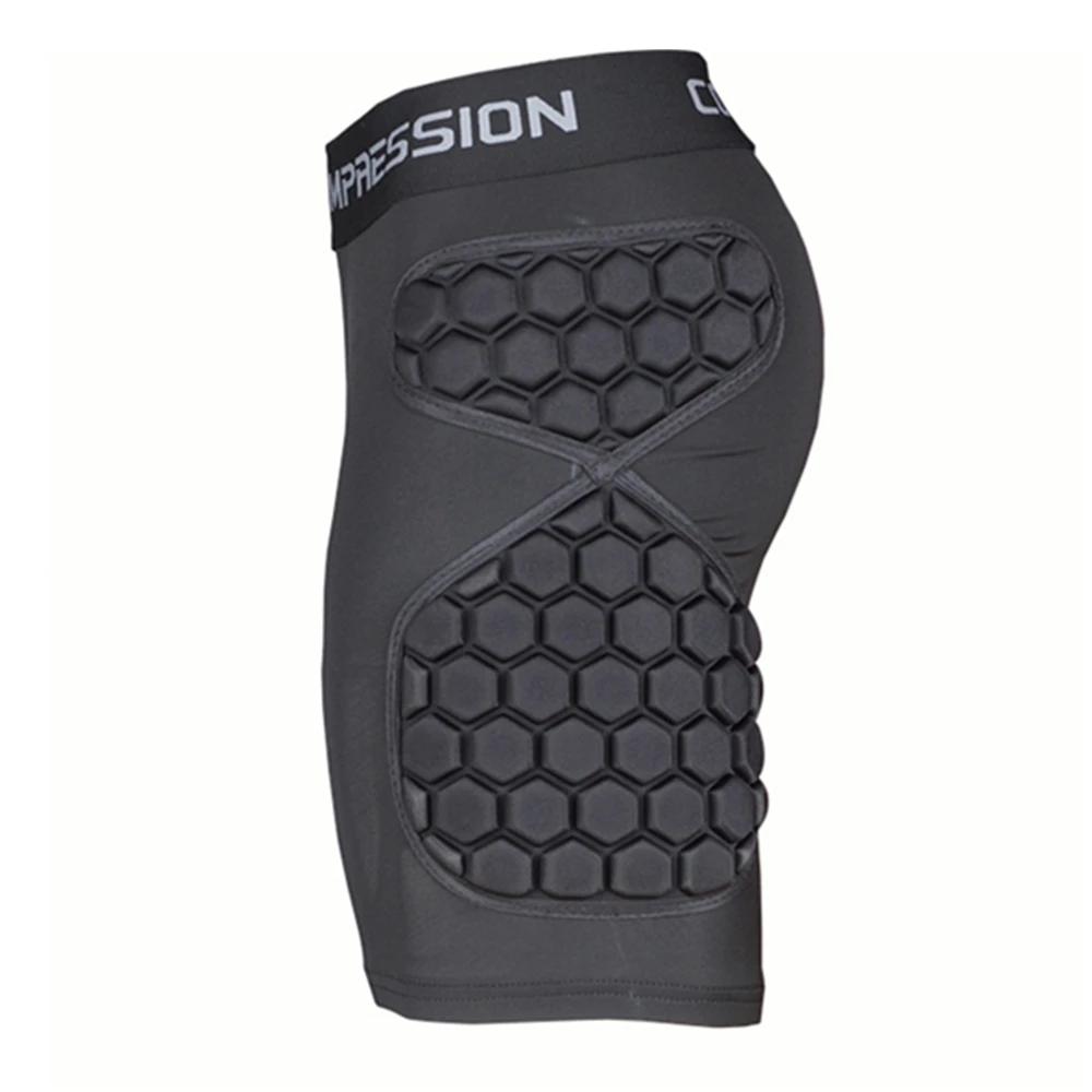 Short de gardien de but football - Protection EVA, rugby, skateboard, sécurité hanches, entraînement
