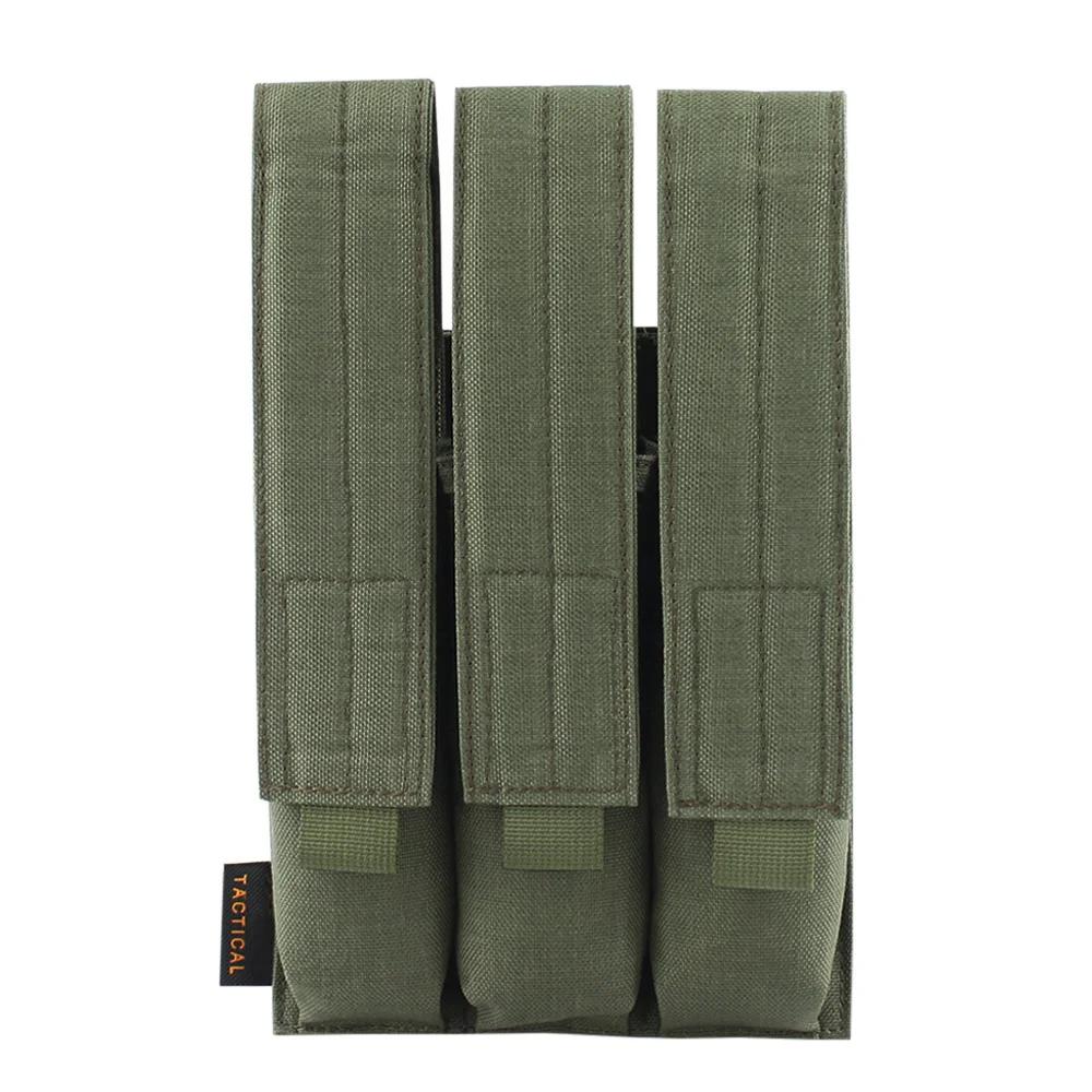 VULPO tactique fusil Triple pochette pour magazines modulaire Molle Triple Mag pochette transporteur