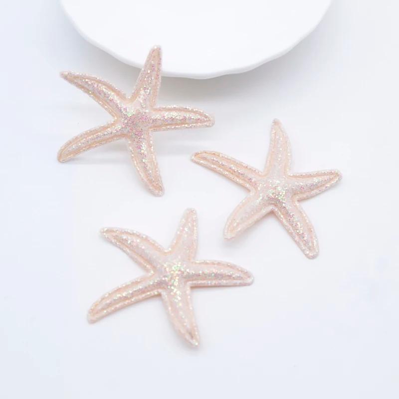 30 pièces Kawaii paillettes étoile de mer Applique pour bricolage vêtements chapeau chaussures décor