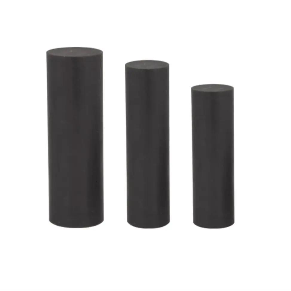 Barre résistante à l'usure de tiges en nylon pur PA6 pour l'usinage du diamètre noir 3mm à 300mm