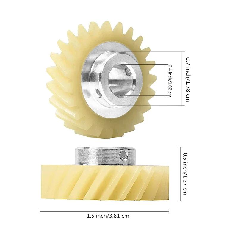 Pièces de rechange pour engrenage de mixeur Whirlpool & KitchenAid W10112253, pièces de rechange pou