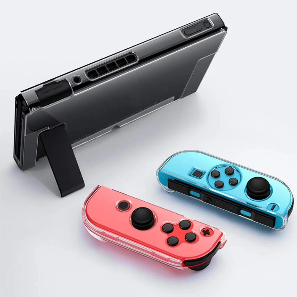 Étui rigide transparent acoplable pour Nintendo Switch 3 en 1, housse de protection pour Nintendo Sw