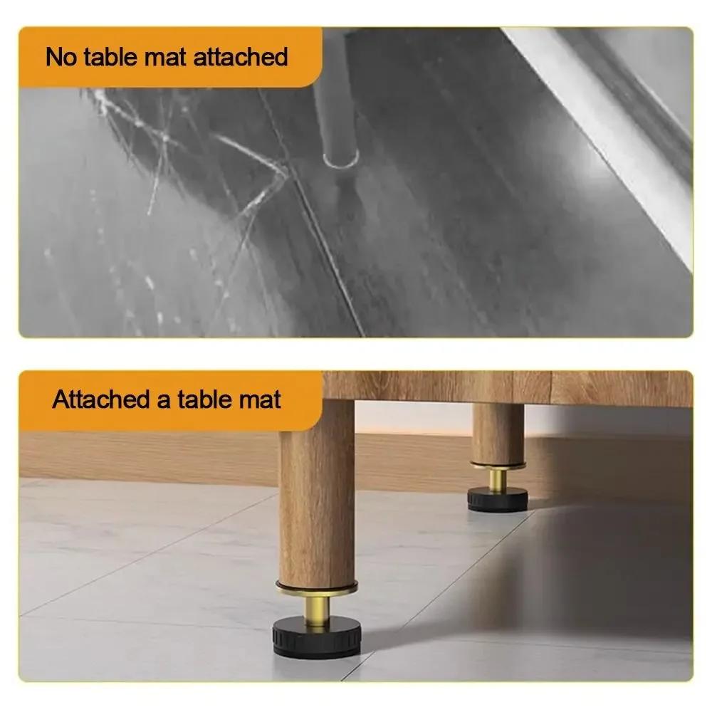 Pieds de meubles réglables, cadre de lit fileté, panneau de sauna anti-tremblement, fixateur de bouc