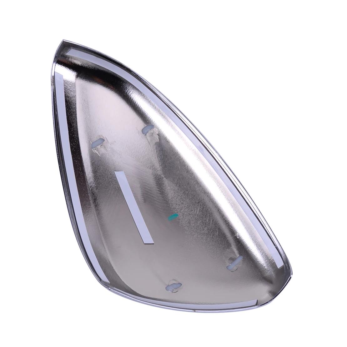 CITALL ABS argent 2 pièces chromé côté rétroviseur couverture garniture adapté pour Peugeot 2008 208