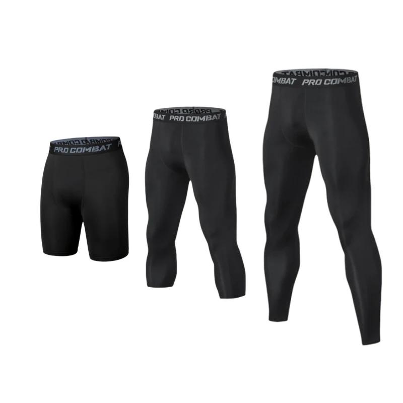 Pantalon compression homme legging sport - Course athlétisme entraînement actif moulant