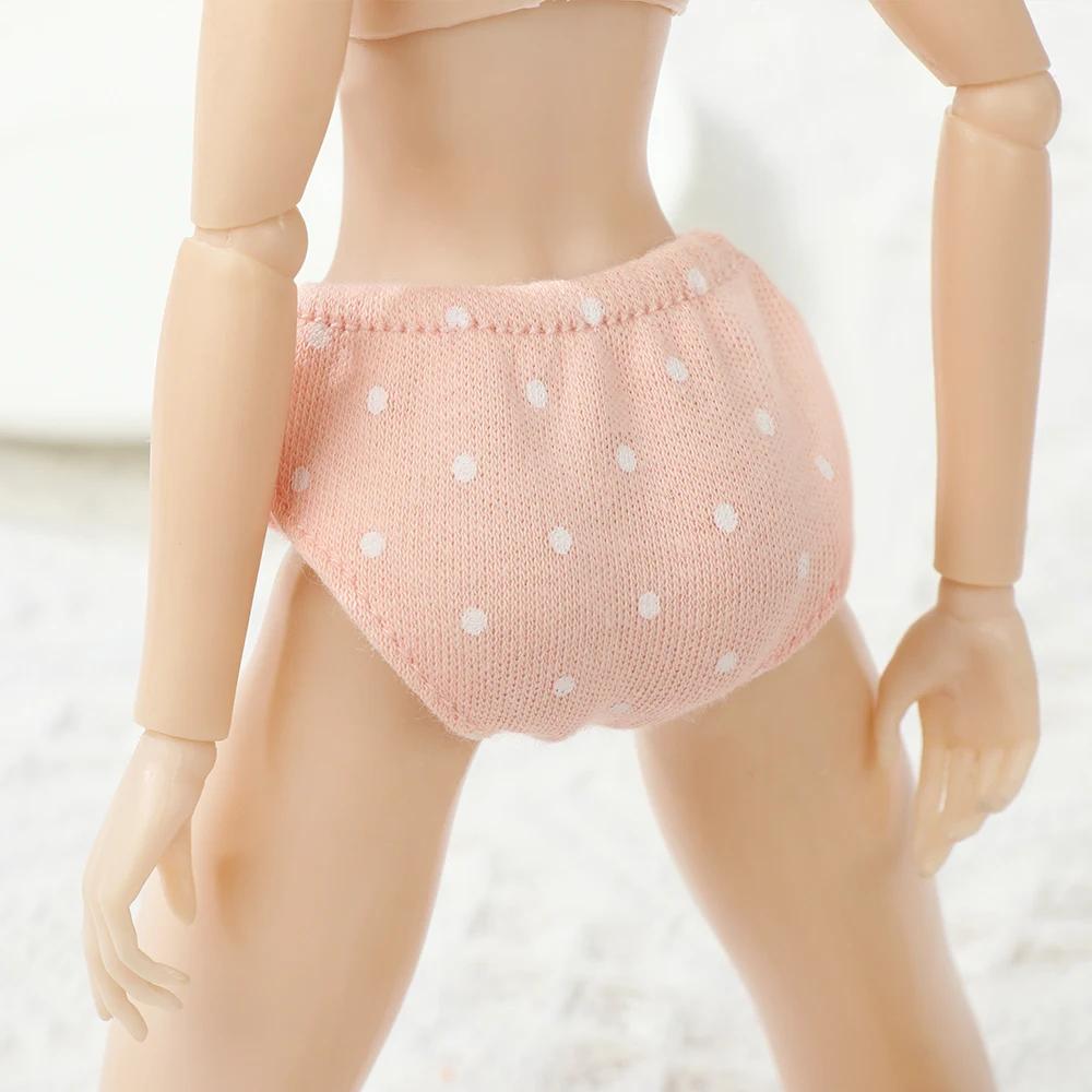 Sous-vêtements à rayures pour poupées Blythe, 60CM, 1/6 slips pour maisons de poupées, jouets pour e