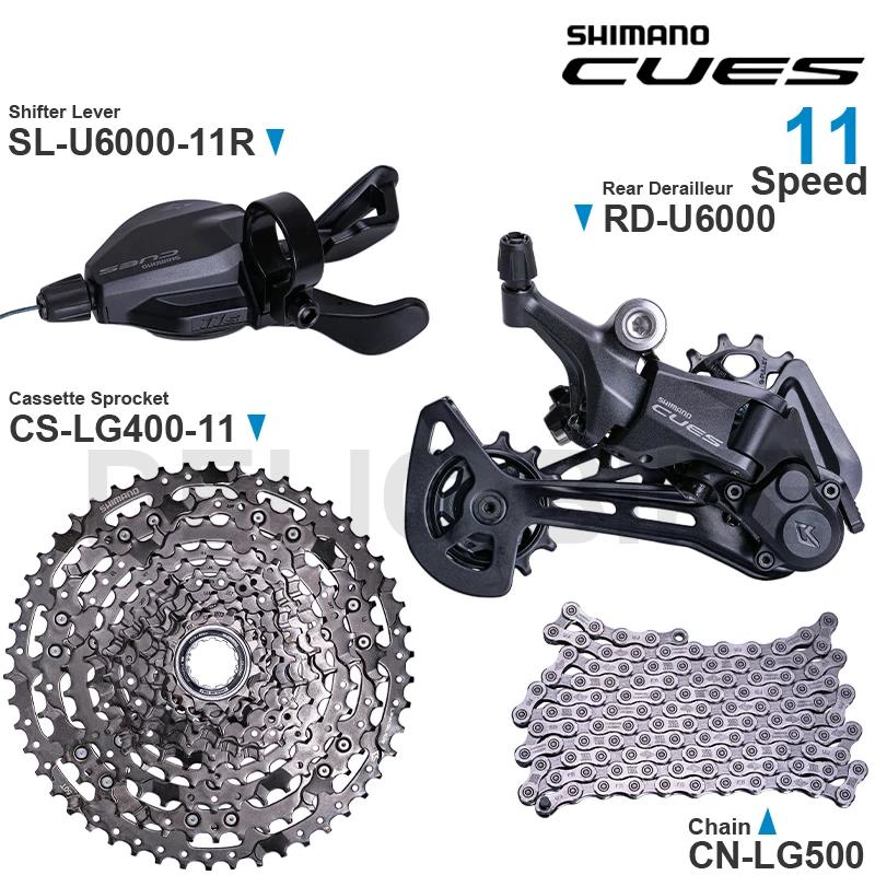 SHIMANO CUES U6000 groupe SL-U6000-11R RD-U6000 CS-LG400-11 CN-LG500 pièces d'origine