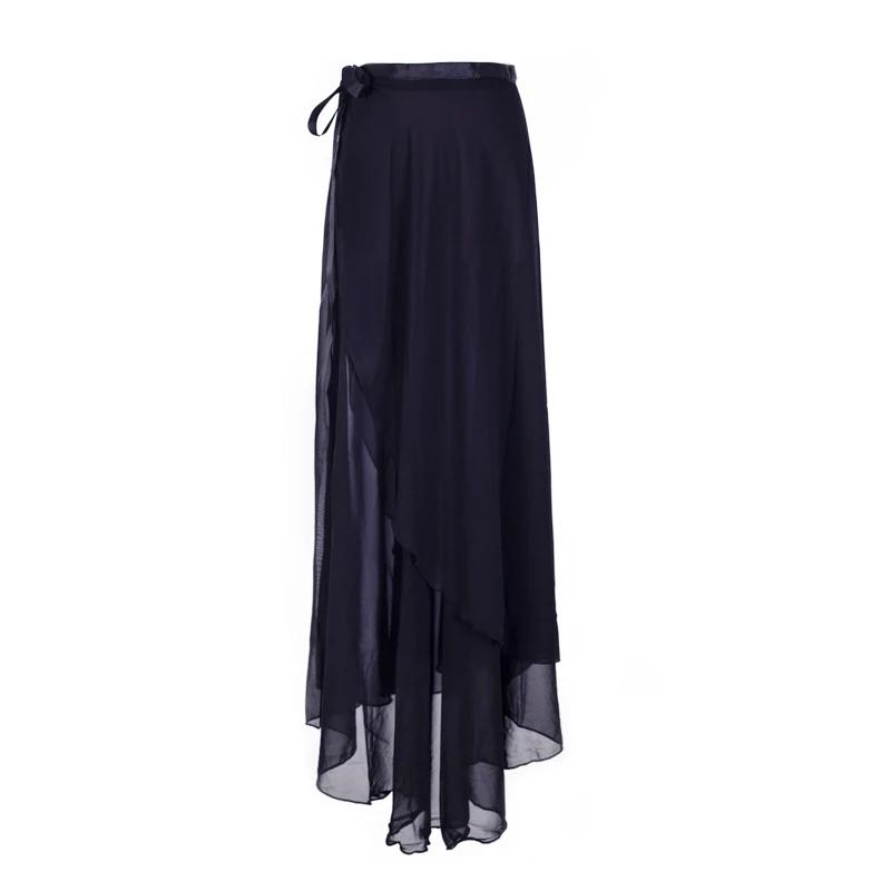 TOVEKIN adultes longues jupes de ballet en mousseline de soie femmes lyrique robe de ballet douce no