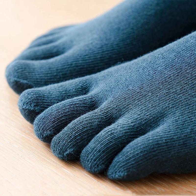 Chaussettes Pilates Yoga antidérapantes silicone cinq orteils respirantes - Fitness