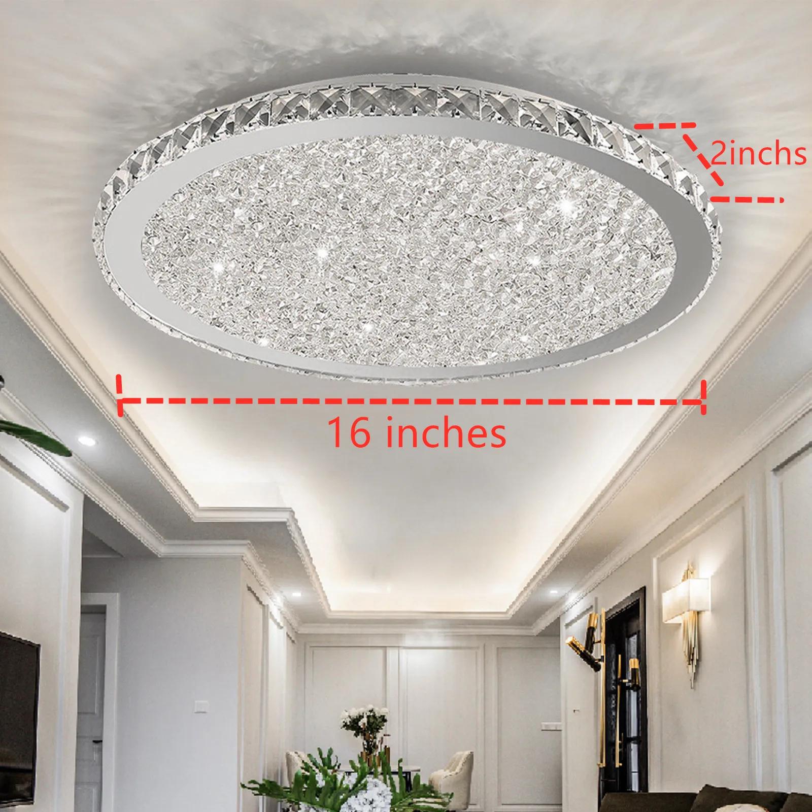 LOYALHEARTD-Plafonnier LED Rond en Clip au Design Moderne, Luminaire Décoratif de Plafond, avec Gout