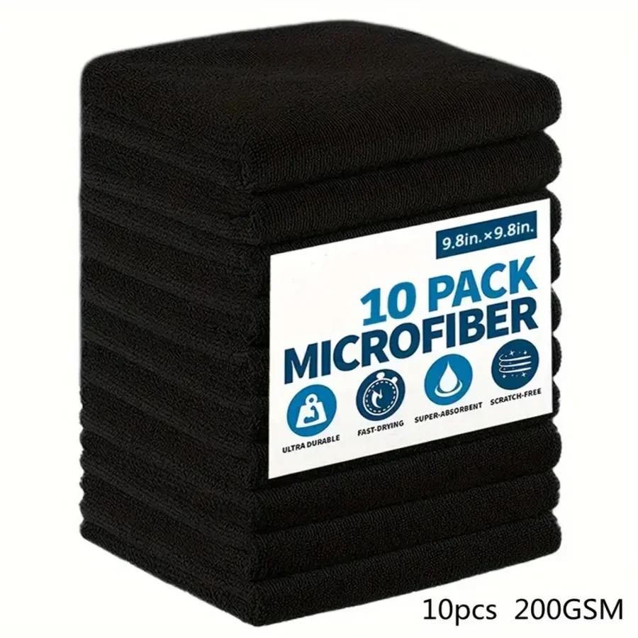 Ensemble de grillades à livres absorbantes, douces et anti-tâches, fibre ultrafine, serviettes de cu
