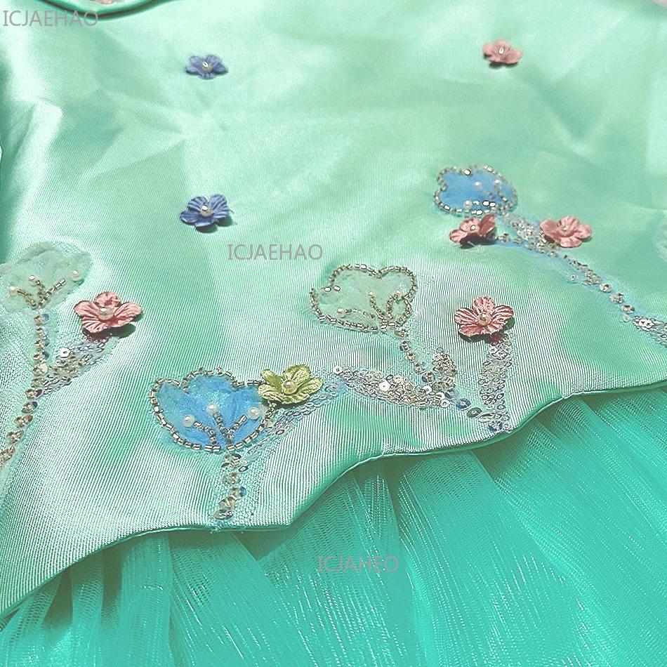 Robes Vertes pour Enfants, Robes de Filles, Vêtements pour Enfants, Tenues de Princesse pour Fêtes,