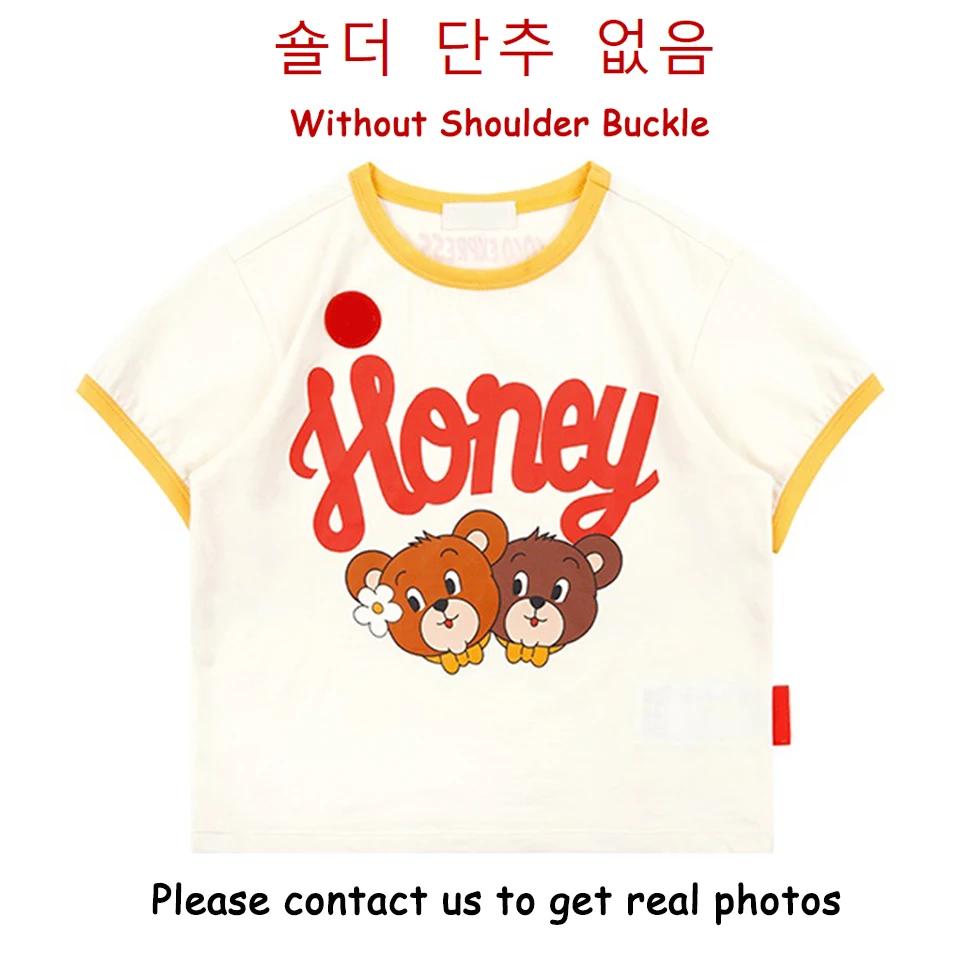2025 nouveau coréen BE garçons dessin animé T-shirt Shorts maverafille mignon crème solaire vêtement