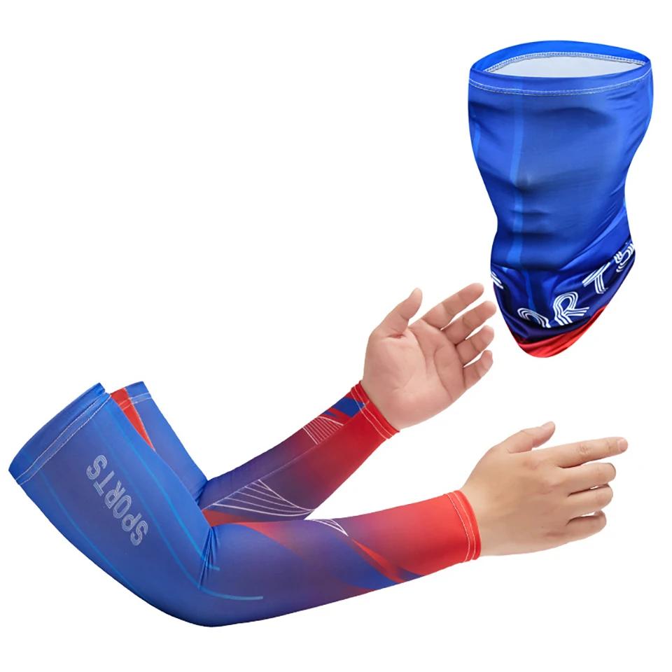 Masque bandana respirant et élastique, protection contre le froid et les UV, 2 pièces, été