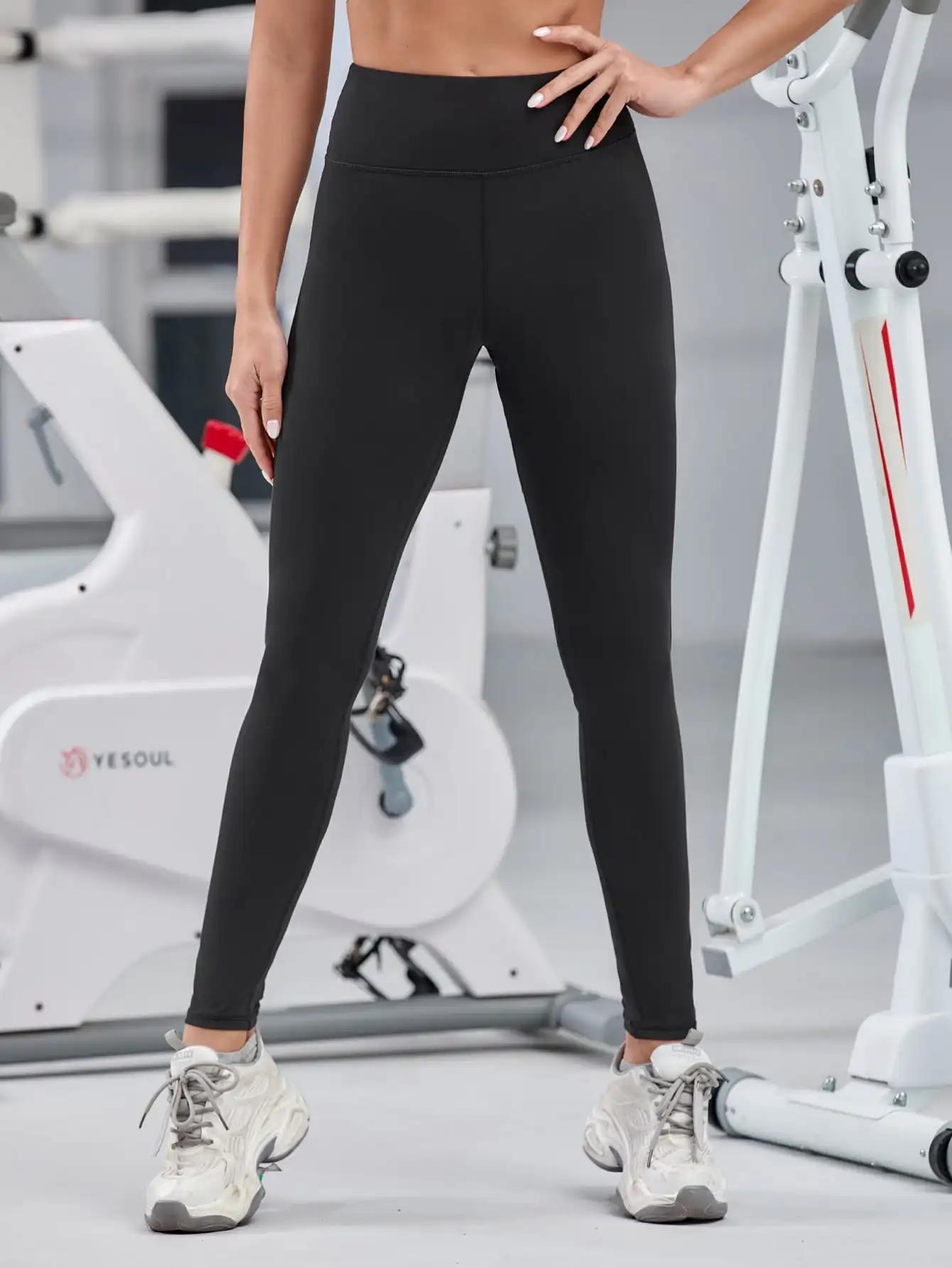 Femmes Sport Leggings Fitness Running Taille Haute Nu Sentiment Push Up Pantalon De Yoga Gym Fille C