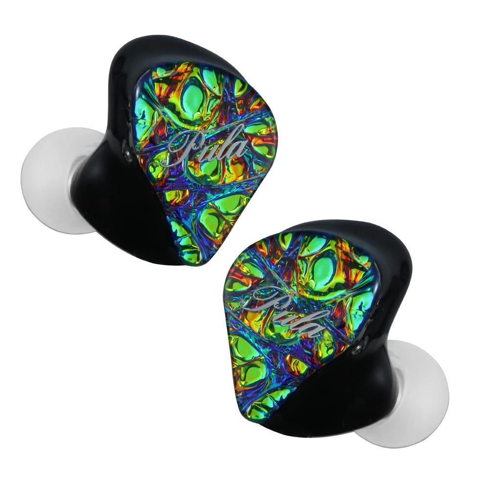 PULA PA02-Écouteurs intra-auriculaires 1esse + 4BA, technologie hybride, 10 pilotes, HiFi, IEM, écou