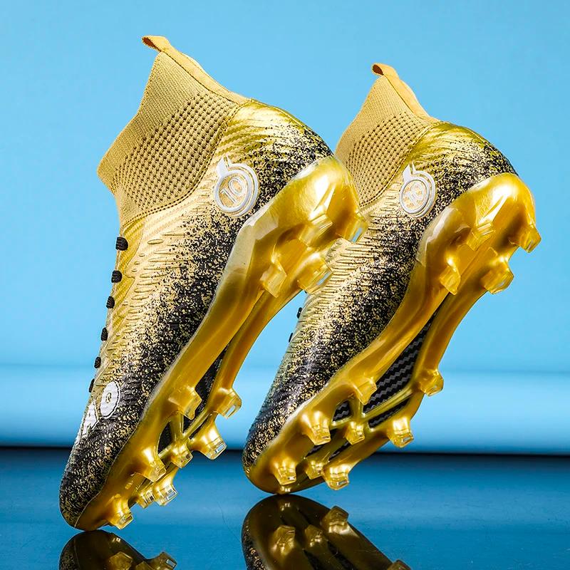 Hommes chaussures de Football enfants bottes de Football femmes crampons de Football professionnel C