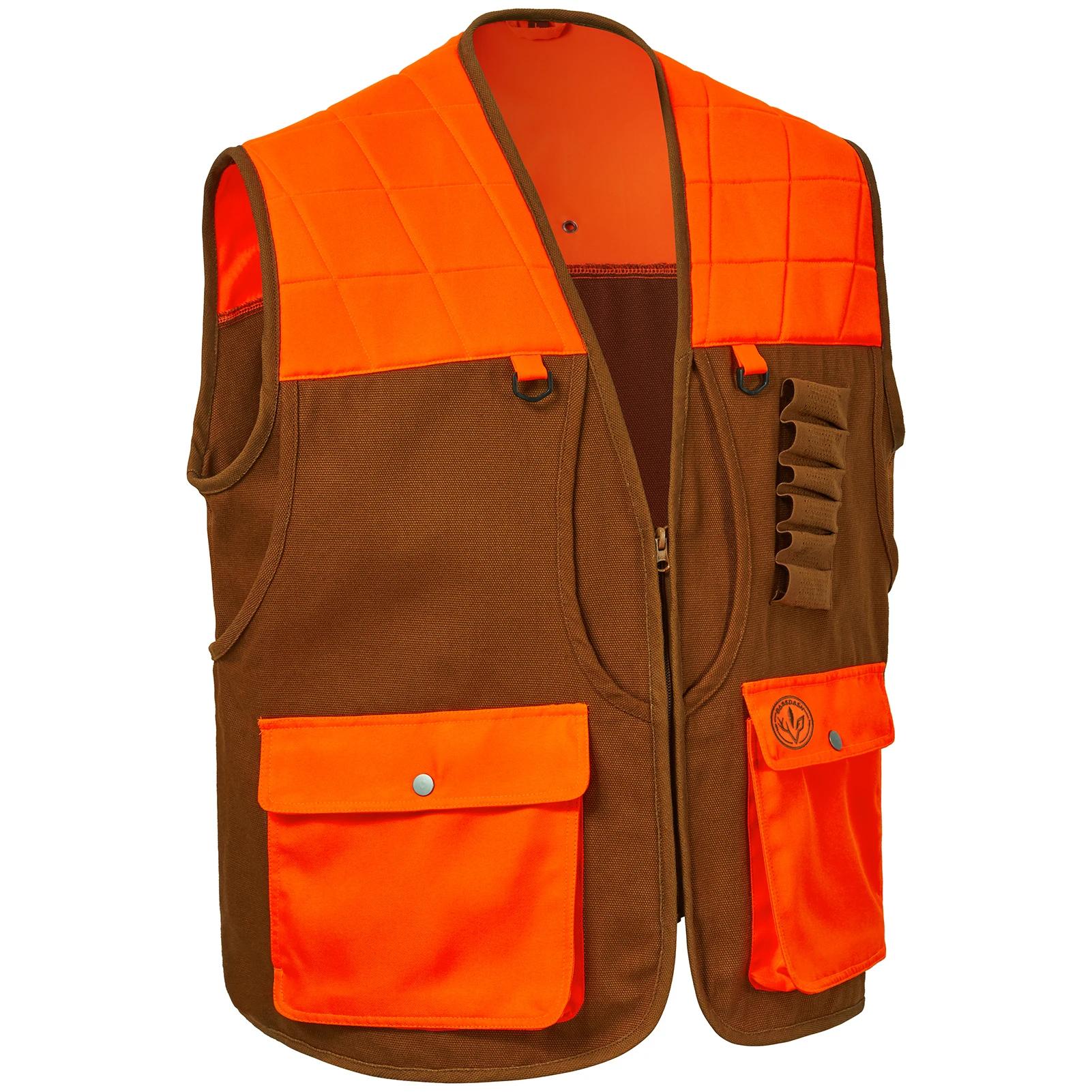Veste de chasse Bassdash multi-poches unisexe : vêtement technique pour terrain upland et zones humides