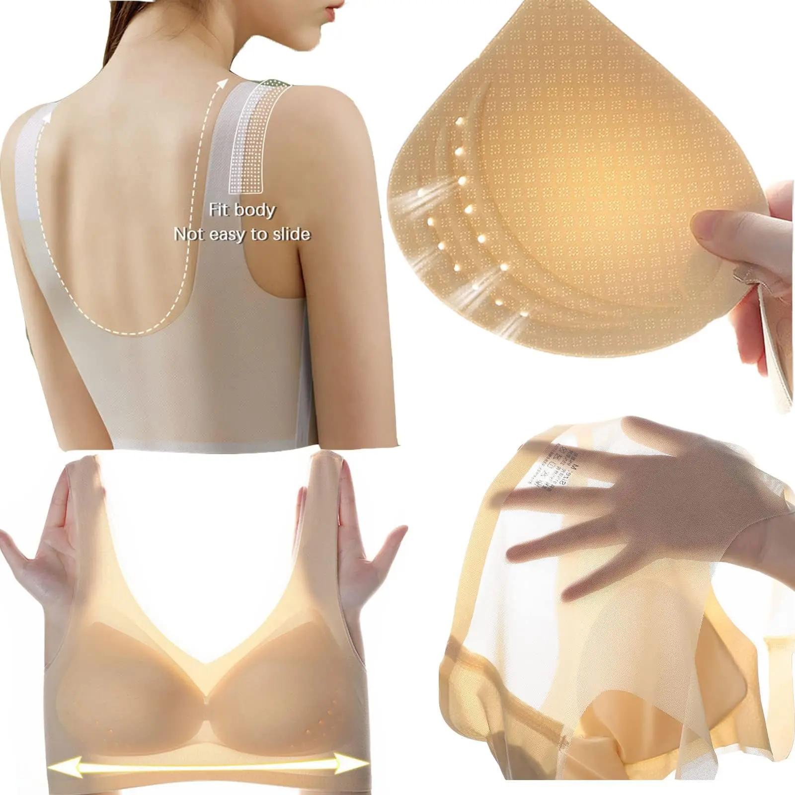 Soutien-gorge de sport ultra-mince d'été pour femmes Ice injSeamless Underwear Sports confortables N