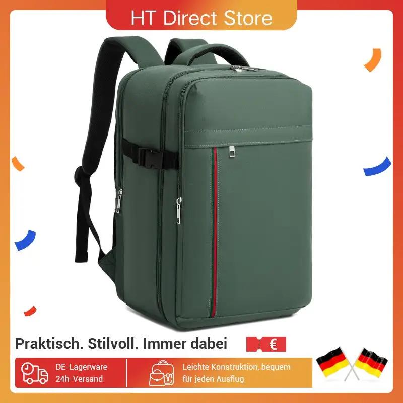 KONO Sac à dos pour ordinateur portable pour homme-15,6 pouces hydrofuge avec compartiment rembourré