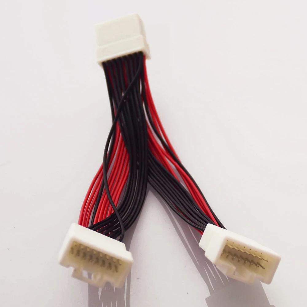 Adaptateur de faisceau de câblage de fil d'autoradio, connecteur, prise ajouter un changeur de CD po