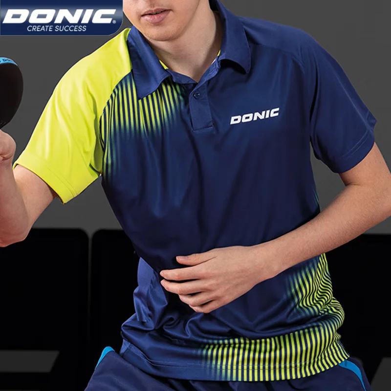 Maillot de Tennis de Table Respirant Homme Femme - T-Shirt Ping-Pong à Séchage Rapide