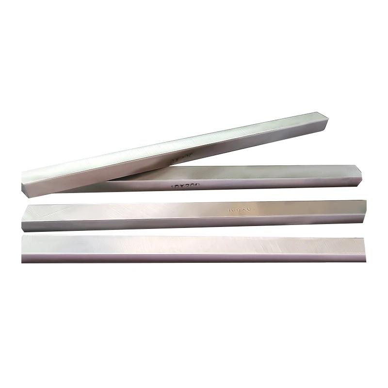 Couteau en acier blanc à grande vitesse HSS de 200mm de longueur, fraisage carré, foret de gravure,