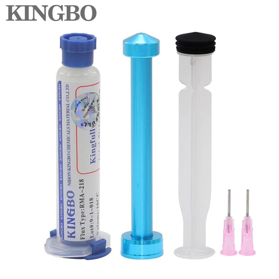 KINGBO RMA-218 original 10cc, flux de haute qualité, sans nettoyage, livraison gratuite par aiguille
