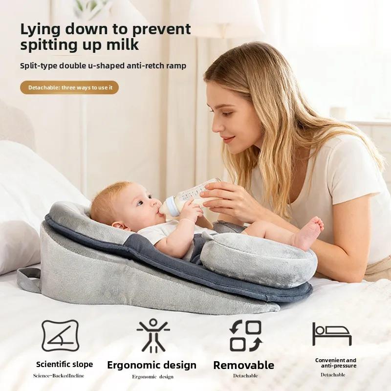 Oreiller de rampe pour bébé, coussin de siège, oreiller compensé, soutien Anti-reflux, oreiller d'al
