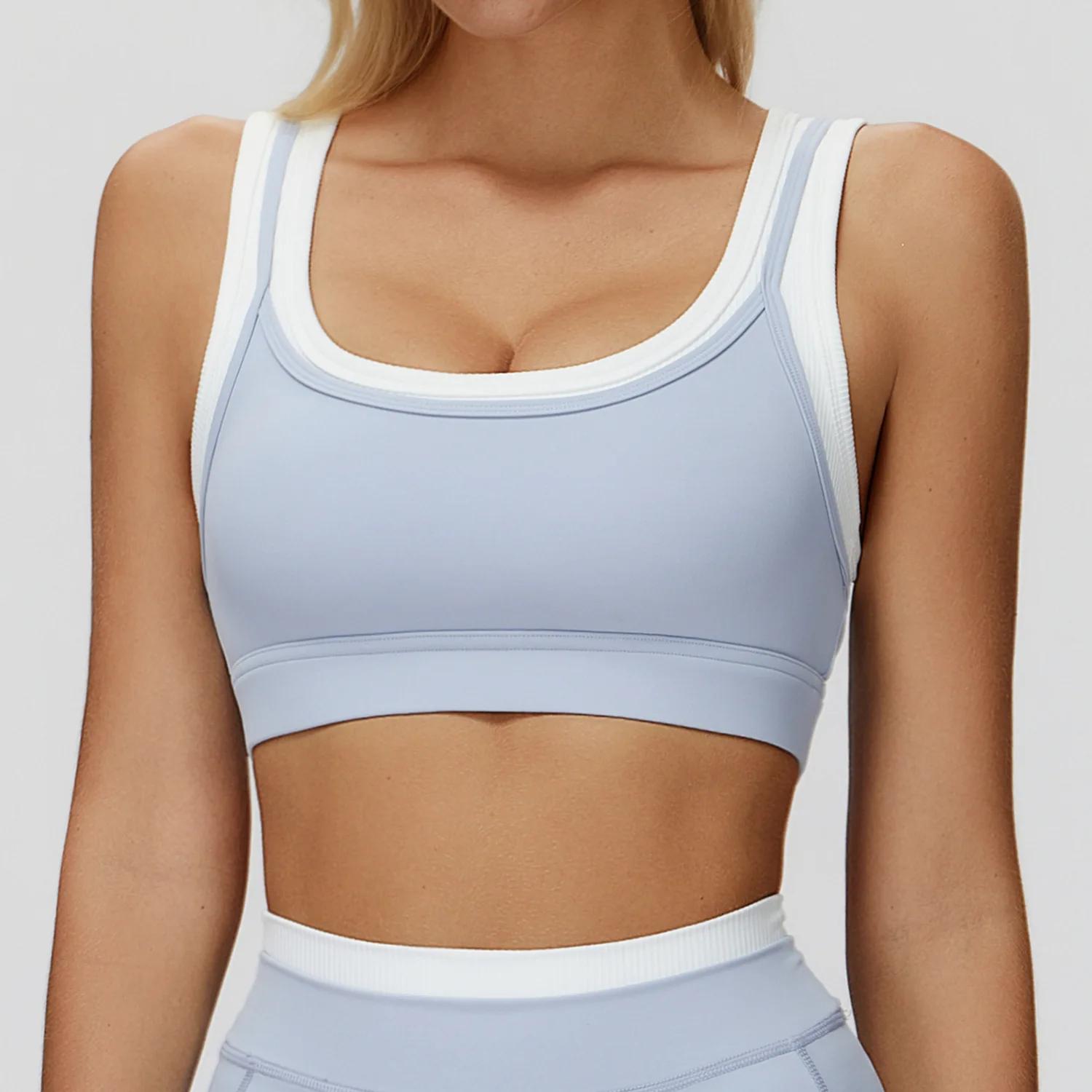 Soutien-gorge de Yoga respirant, gilet de Fitness, Anti-transpiration, sous-vêtements de Sport pour