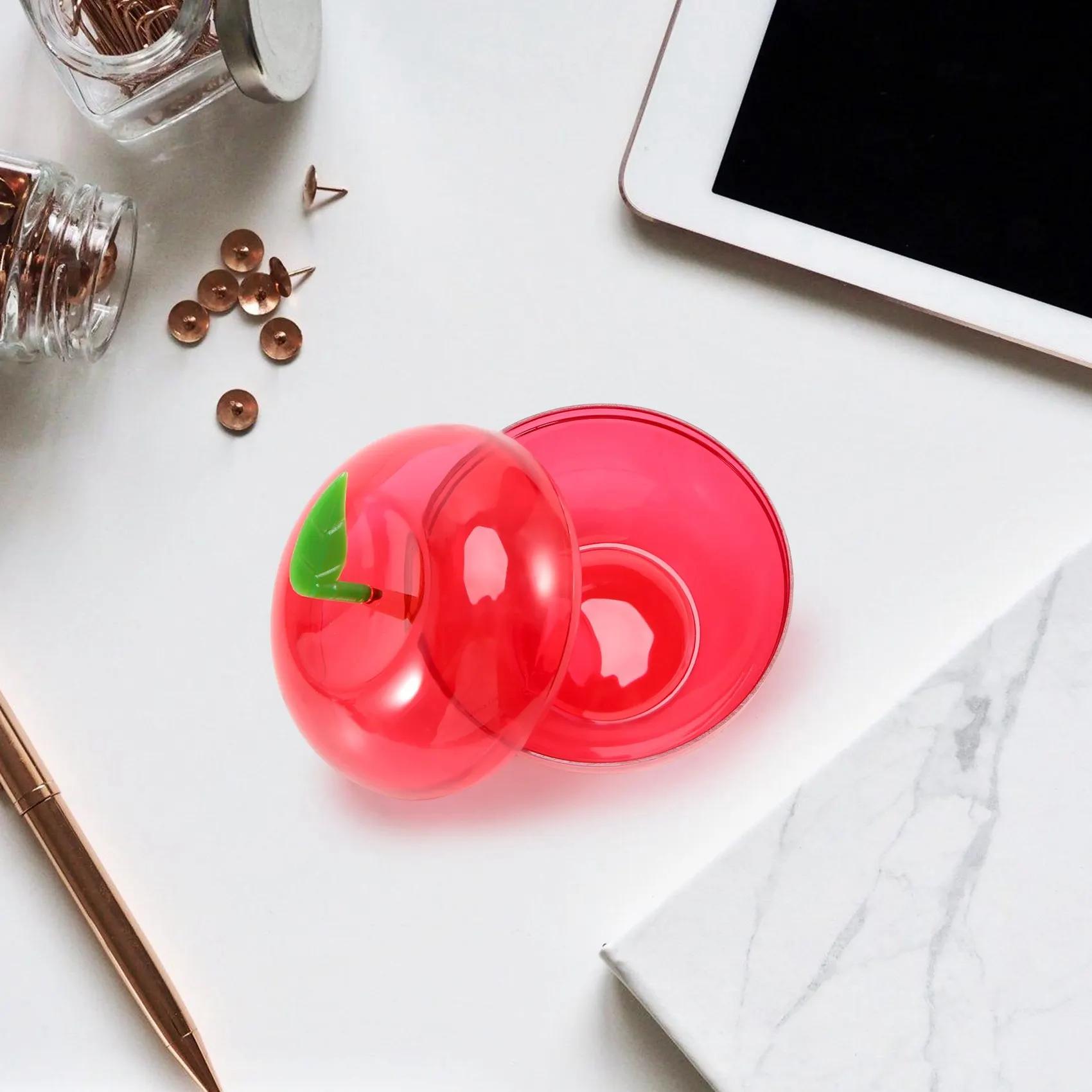Boîte à Bonbons en Plastique en Forme de Pomme pour ixde Mariage, Conteneur de Jouet Rempli, Décorat
