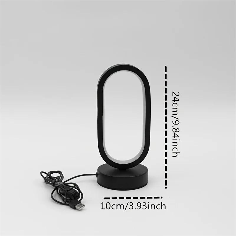 Lampe Led en forme de U pour chambre à coucher, lampe décorative de chevet, salon familial, étude, é