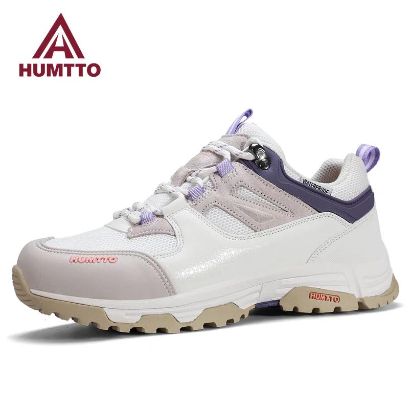 HUMTTO – chaussures imperméables pour femmes, baskets de randonnée d'extérieur, de luxe, respirantes