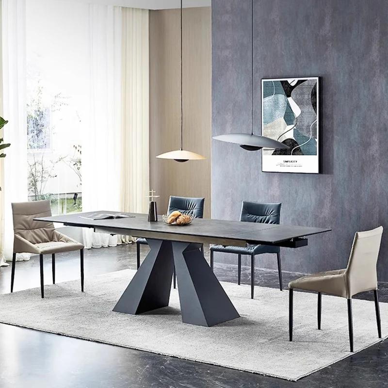Table à manger extensible, café, Restaurant, cuisine, bureau, Service de luxe moderne, meubles de sa