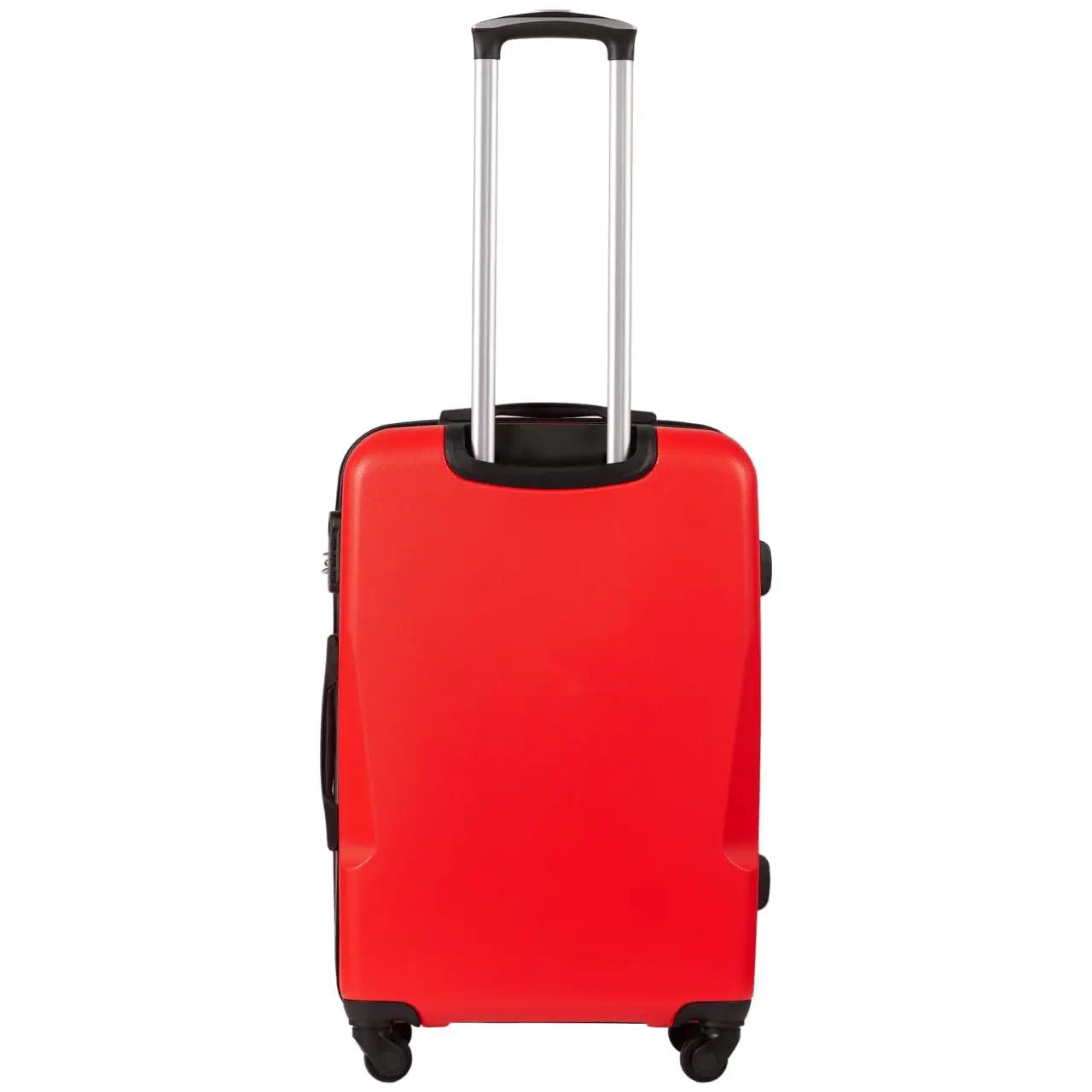 Ensemble de 4 valises Wings Plover - Rouge, ensemble de bagages à roulettes