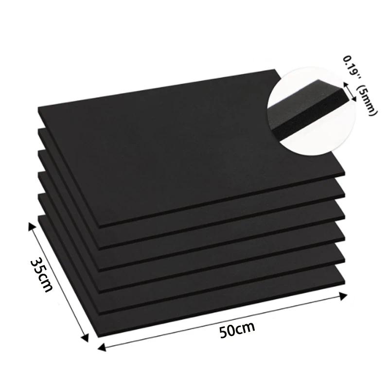 Feuilles de mousse Eva d'épaisseur 1mm2mm3mm5mm10mm, 1 pièce, absorbe le bruit, feuilles artisanales