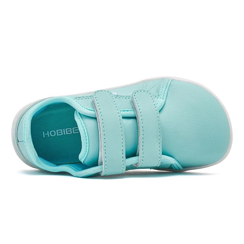 BIBEAR-Chaussures de salle de bain en cuir Élpour enfants, baskets minimalistes, légères, avec boucl