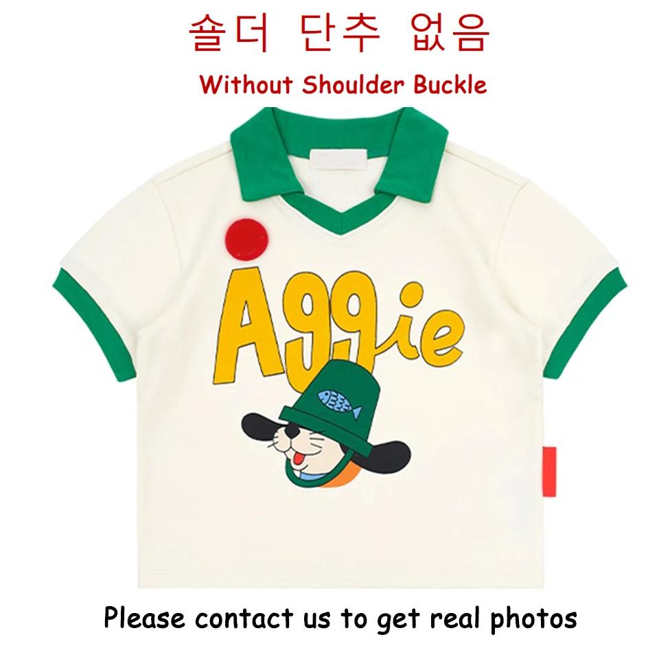 2025 nouveau coréen BE garçons dessin animé T-shirt Shorts maverafille mignon crème solaire vêtement